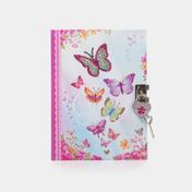 Set de diario Secret mariposas con bolígrafo