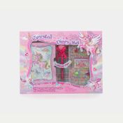 Set de diario crystal style-up con accesorios