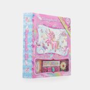 Set de diario unicornio con portarretrato y accesorios