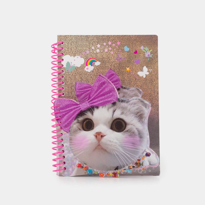 set-diario-gato-con-lapiz-pompom-y-accesorios-3-7701016781015