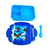 Portacomidas de 5.9 x 21.5 cm azul