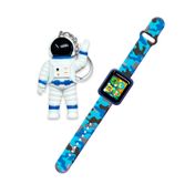 Smartwatch infantil hot focus de tablero cuadrado con llavero de astronauta