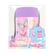 Portacomidas tipo frasco de 350 ml mariposas