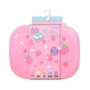 Portacomidas de 4.4 x 21 cm rosado