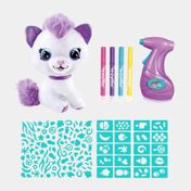 Gatito para decorar con aerógrafo y accesorios