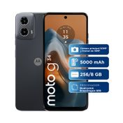 Celular Motorola G34 RAM 8 GB, 256 GB, negro