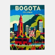 Kit de pinta por números colorida Bogotá