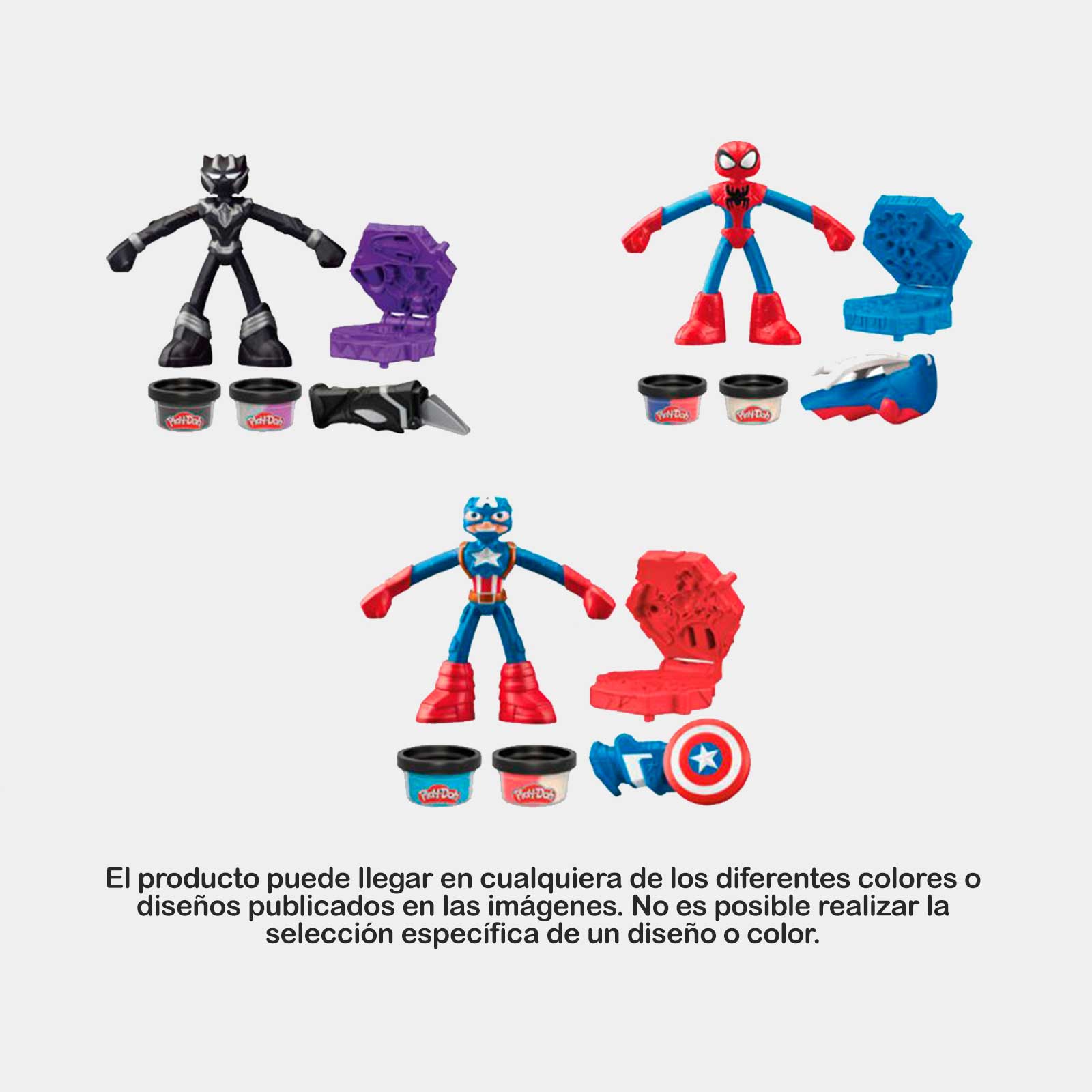 Set plastilina Play Doh Marvel surtido