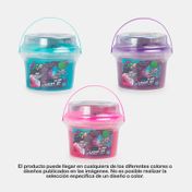 Slime cósmico barril con cubito de luz led (surtido)