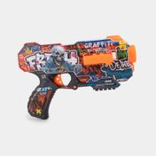 Lanzador Fast Pioneer Graffiti con 12 dardos