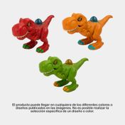 Tiranosaurio Rex come huevos con luz y sonido (surtido)