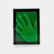 Pin art 20 cm verde con negro