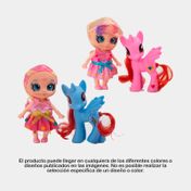 Muñeca de 17.5 cm con vestido y unicornio (surtido)