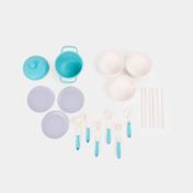 Set de cocina con estufa y accesorios