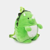 Peluche de 36 cm tipo morral triceratops