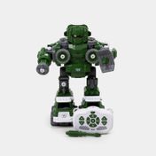 Robot convertible Zoarium 5 en 1 con control, luz y sonido