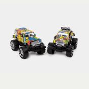 Set de camionetas 4 x 4 grafiti x 2 unidades