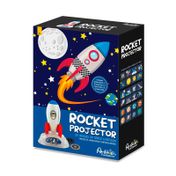 Proyector didáctico cohete con luz
