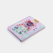 Agenda Bidiaria de 22 x 17 cm premium 2025 argollada gato