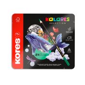 Colores kores x 24 unidades con estuche