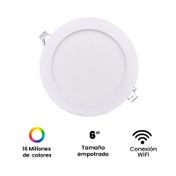 Bombillo inteligente VTA+ led de 12 W 6.5" para incrustar