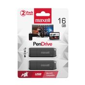 Memoria USB Maxell 2.0 de 16 GB x 2 unidades