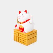 Figura de 10.4 cm gato de la fortuna
