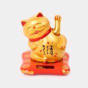 Figura de 8.5 cm gato de la fortuna inclinado