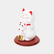 Figura de 11.4 cm gatos de la fortuna sonrientes