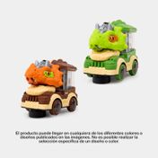 Auto triceratops con vapor, luz y sonido (surtido)