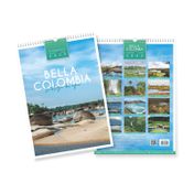 Calendario de pared 2025 Bella Colombia "La magia del agua"