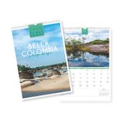 Calendario de pared 2025 Bella Colombia "La magia del agua"