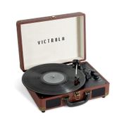Tornamesa portátil Victrola con Bluetooth de 2 x 3 W RMS