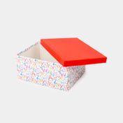 Caja de regalo de 16 x 34 cm abecedario