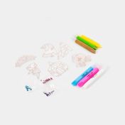 Kit de colgantes diy princesa 18 piezas