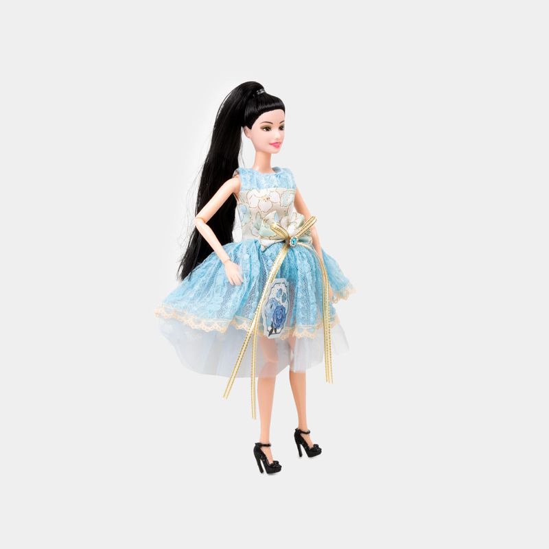 muneca-de-30-cm-con-vestido-azul-bolso-y-accesorios-3-7701016761741