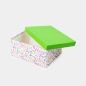 Caja de regalo de 14 x 31 cm abecedario