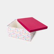 Caja de regalo de 18 x 37 cm abecedario