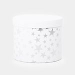 caja-de-regalo-circular-de-15-x-18-5-cm-blanca-con-estrellas-plateadas-7701016784269