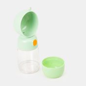 Dispensador de agua 400 ml para mascotas + portacomida de180 ml (surtido)
