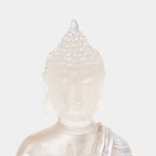 Figura de 14.6 cm buda transparente con luz