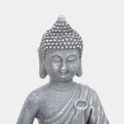 Jardín Zen de 15.6 x 29.9 cm buda con portavela