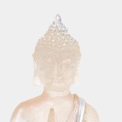 Figura de 14.7 cm buda con 2 portavelas y base
