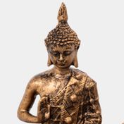 Jardín Zen de 15.3 x 18.7 cm buda con portavela y portainciensos