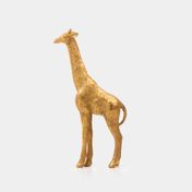Figura de 30 cm jirafa dorado