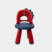 Silla infantil de 49 cm Dino, rojo
