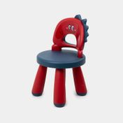 Silla infantil de 49 cm Dino, rojo