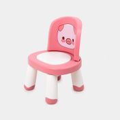 Silla infantil de 42 cm cerdito, rosado