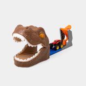Pista de carros Monster Track dinosaurio con 1 vehículo, luz y sonido (surtido)