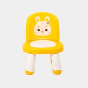 Silla infantil de 42 cm coneja, amarillo